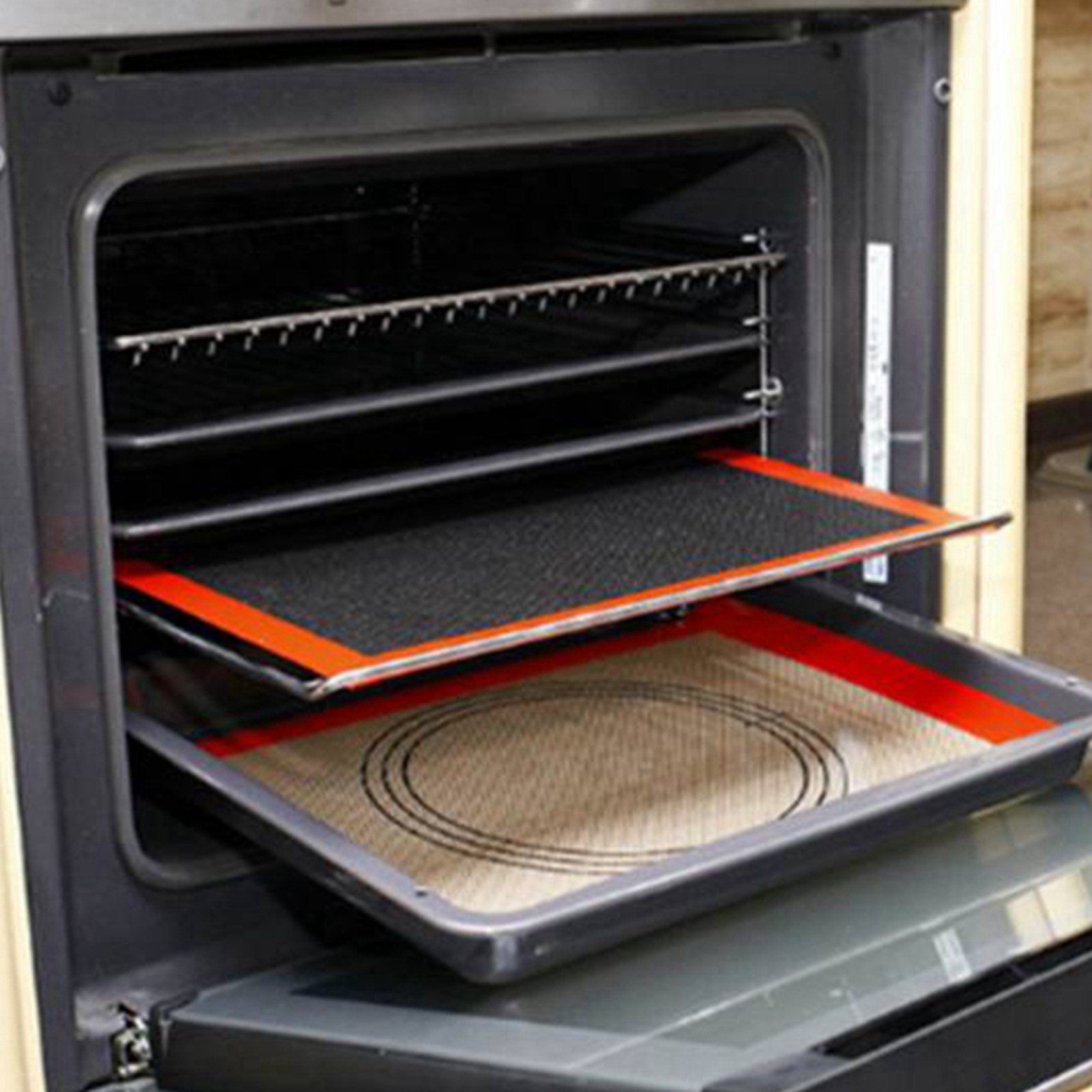 Kitchen Baking Oven - SYW-Bisküvi/Ekmek/Mutfak Pişirme Aleti Aksesuarları Delikli Silikon