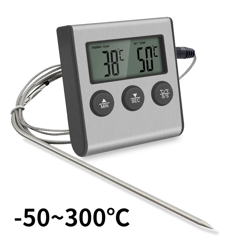 Kitchen Baking Timer - Tp700 Dijital Uzaktan Kablosuz Gıda Mutfak