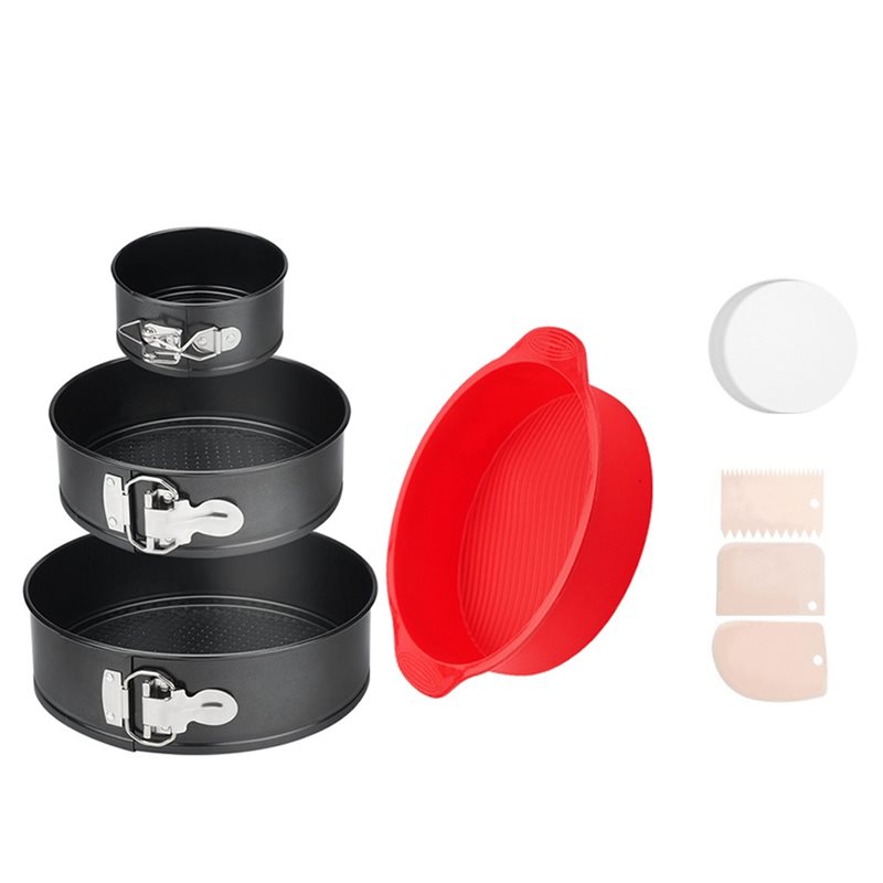 Springform Pan Set - A59Z-4 /7 /9 İnç Yaylı Kek