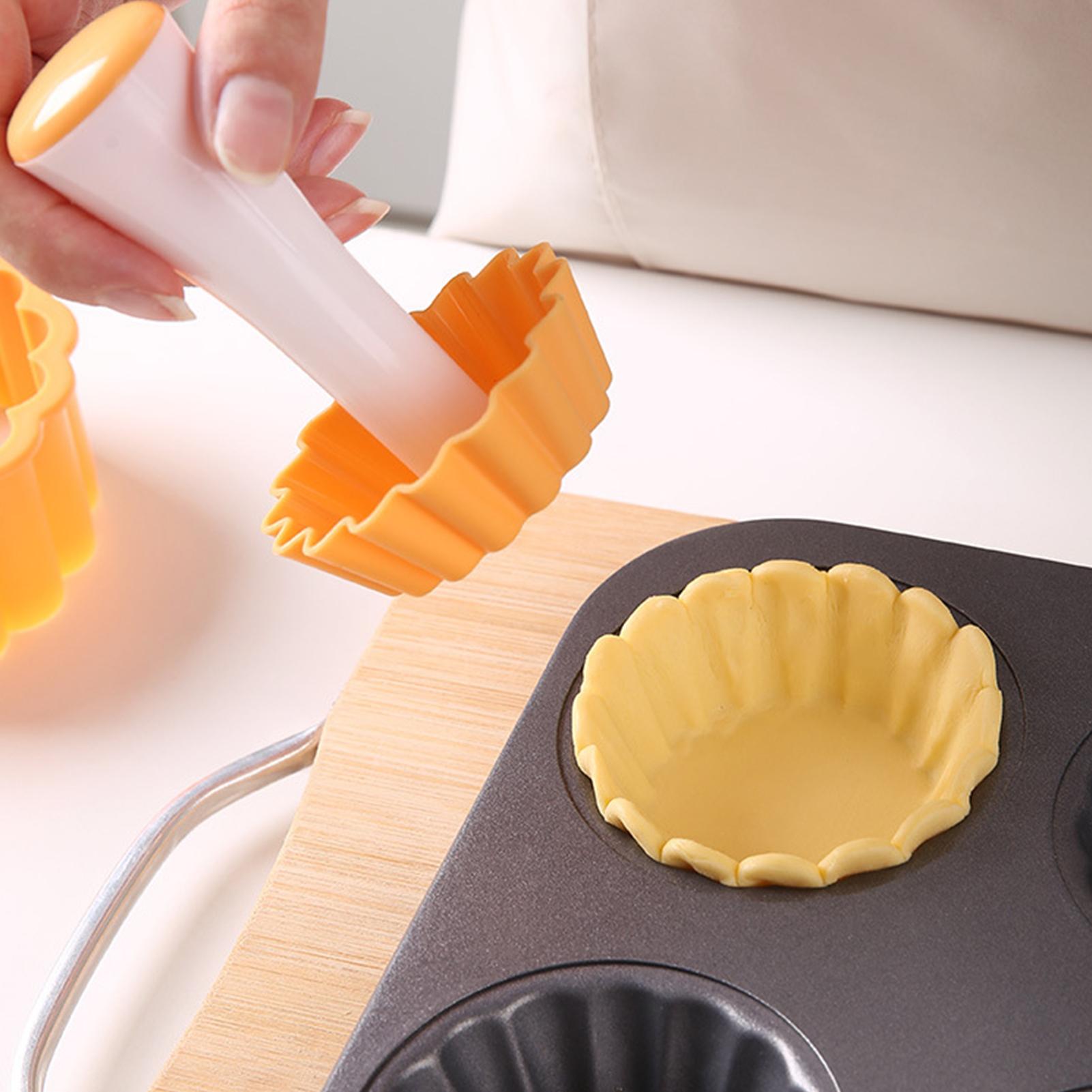 Kitchen Baking Pan Set - Yumurta Tart Kalıbı Yapışmaz Pişirme Aleti,