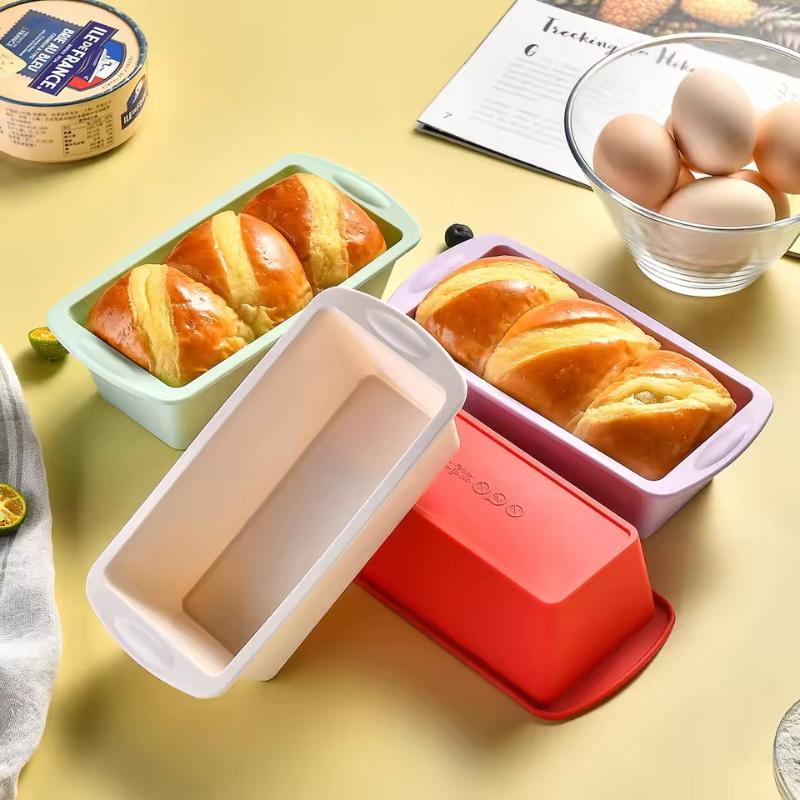Kitchen Baking Pans - 1/4 adet ev dikdörtgen silikon kalıp