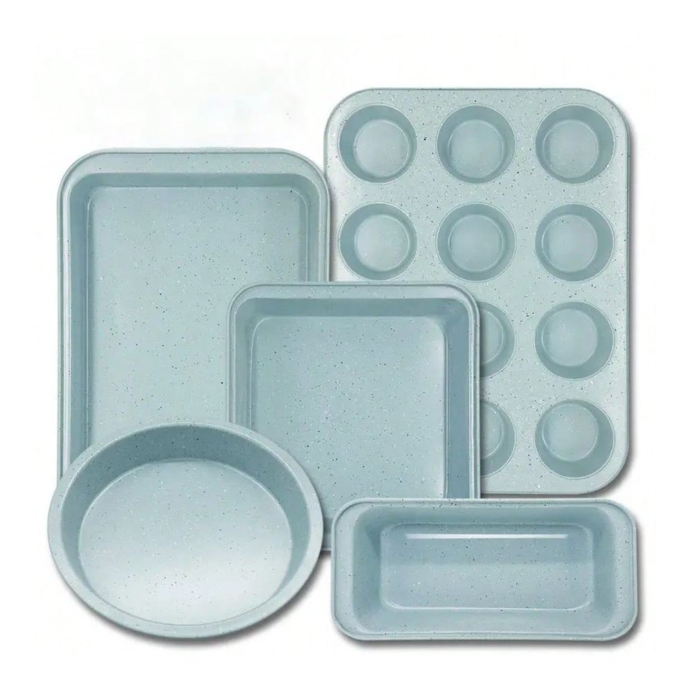 Kitchen Baking Pans - 10 Parça Pişirme Seti, Yapışmaz Mutfak