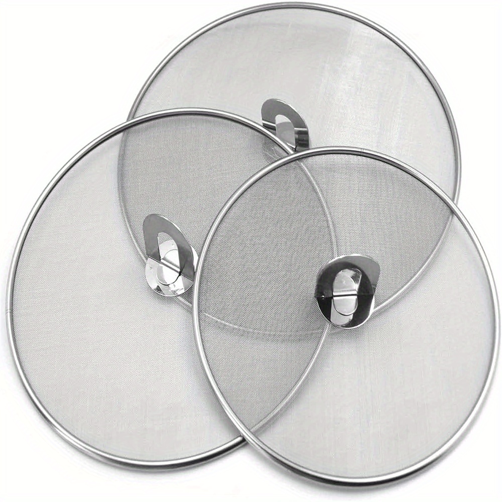 Kitchen Baking Pan Set - 3 adet/paket Pişirme için Sıçrama Ekranı