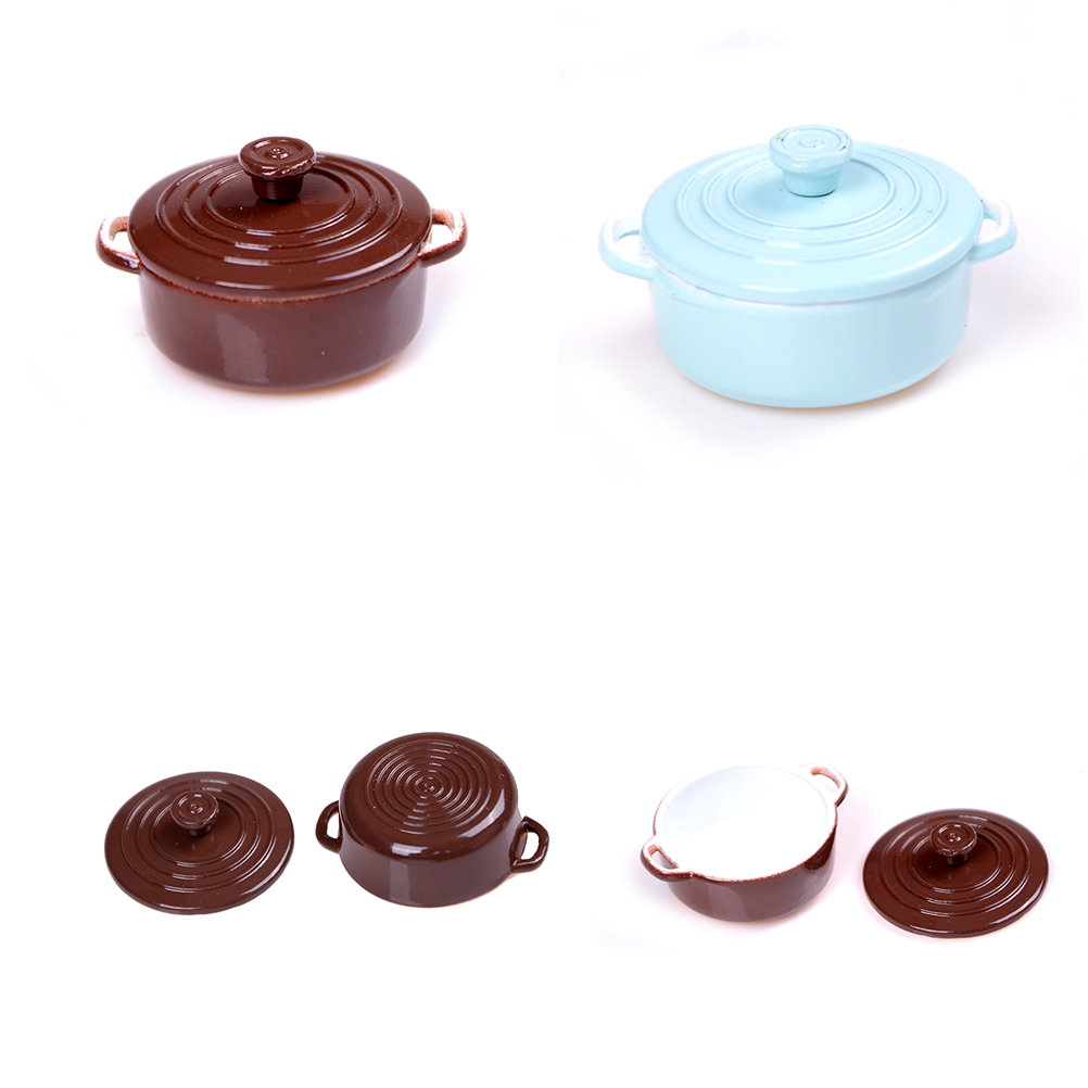 Kitchen Baking Pan Set - 1:12 ölçekli Dollhouse minyatür mutfak eşyaları