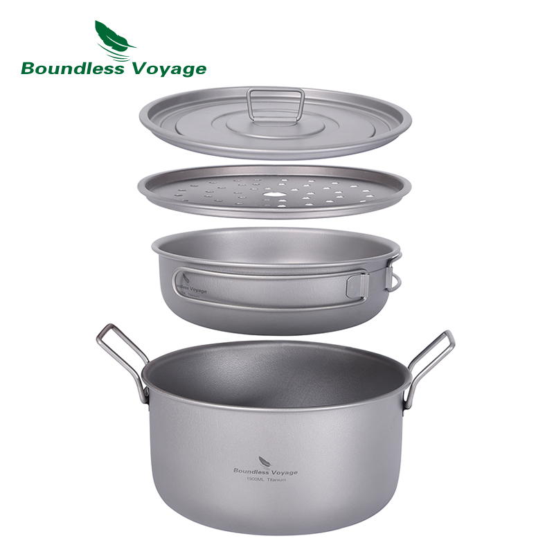 Kitchen Baking Pan Set - Sınırsız Voyage kamp tencere çok fonksiyonlu