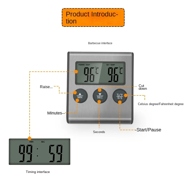 Tp700 Dijital Uzaktan Kablosuz - Kitchen Baking Timer incelemesi ve fiyatı