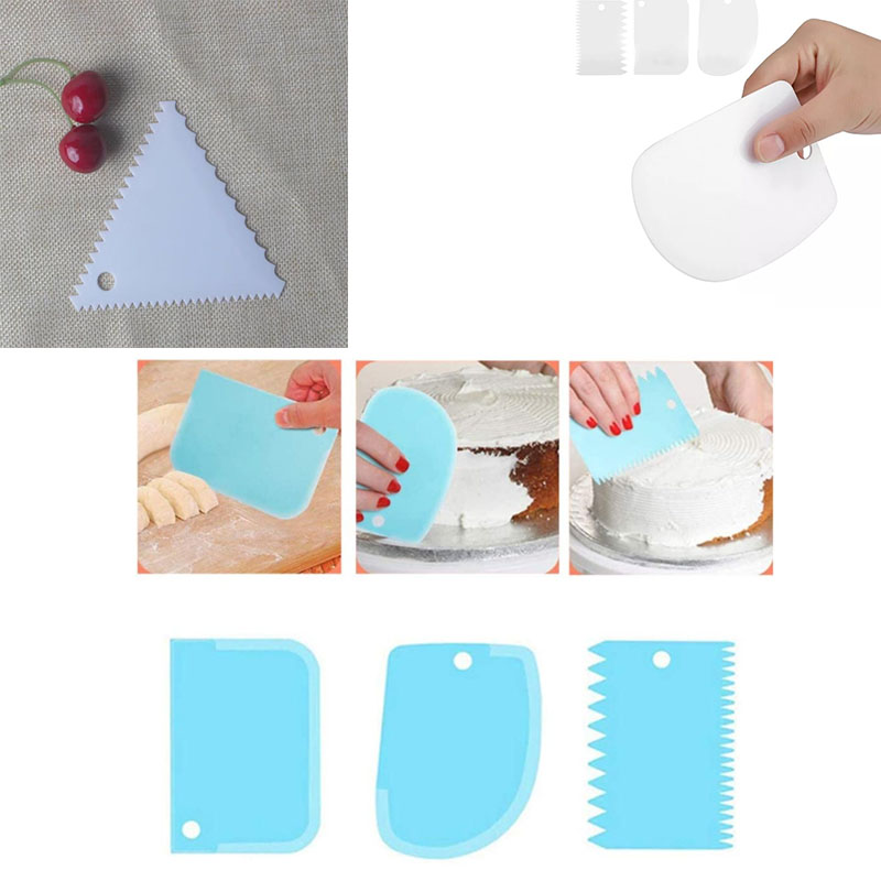 Plastik Kek Kazıyıcı Seti Pişi - Fondant Smoother Set incelemesi ve fiyatı