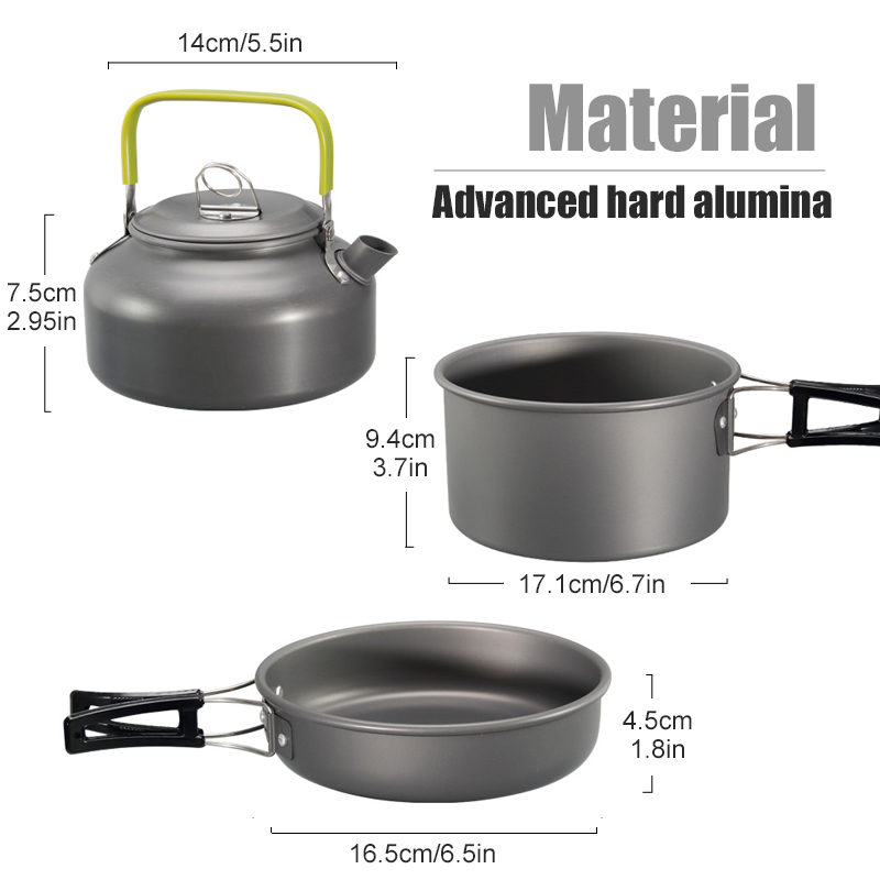 WESTTUNE Kamp Tencere Seti Alü - Kitchen Baking Pan Set incelemesi ve fiyatı