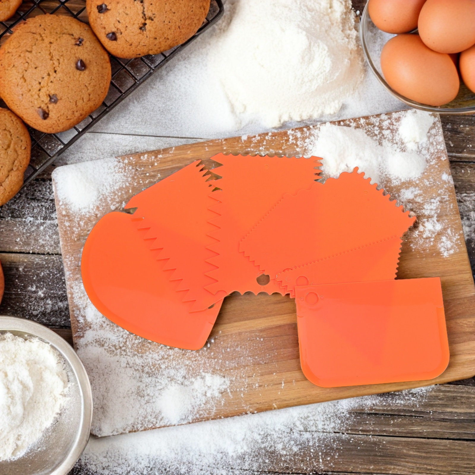 6 Parça Kek Kreması Sıyırıcı S - Fondant Smoother Set incelemesi ve fiyatı