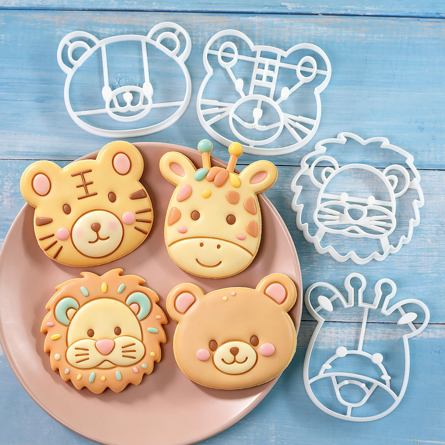 4 Parça Hayvan Figürlü Kurabiy - Cookie Cutter Set incelemesi ve fiyatı
