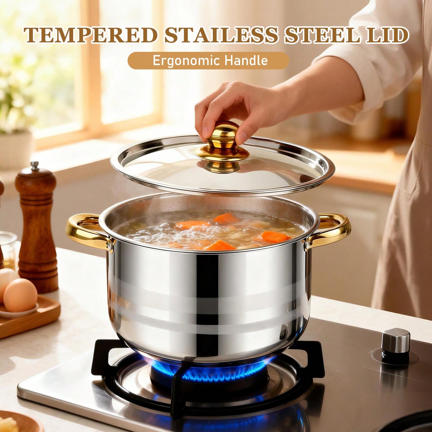 Paslanmaz Çelik Tencere Seti M - Kitchen Baking Pan Set incelemesi ve fiyatı