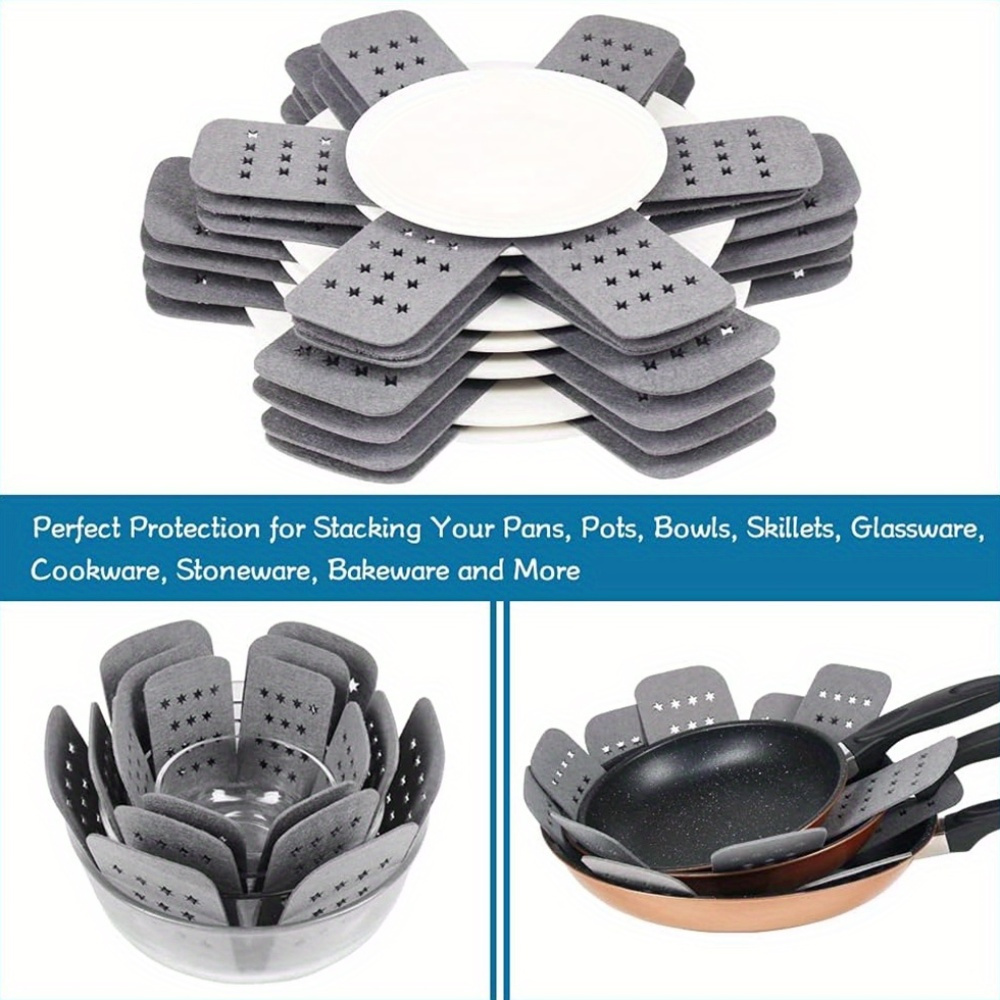 12 Parça Tencere Koruyucu Seti - Kitchen Baking Pan Set incelemesi ve fiyatı