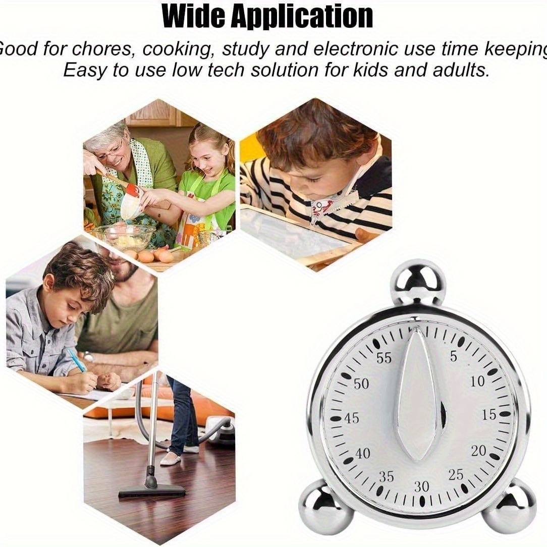 Görünür Mekanik Zamanlayıcı, 6 - Kitchen Baking Timer incelemesi ve fiyatı